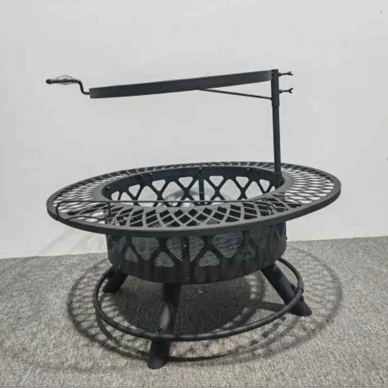 Металлический гриль для барбекю 2026 года с решеткой для дров и поддоном для уличного использования, съемный, для сжигания дров
Металлический гриль для барбекю 2026 года с решеткой для дров и поддоном для уличного использования, съемный, для сжигания дров