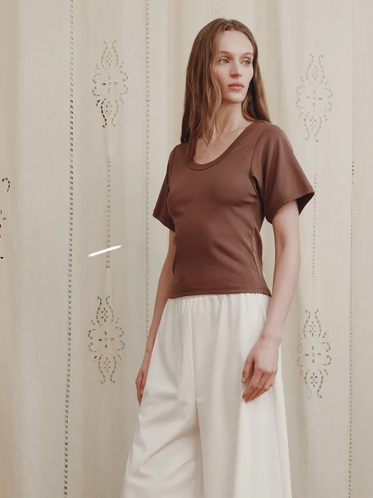 Classic 3D Waterdrop Ne Knitted T-irt Zaanli Temporary Absence Eternal Basic Capsule Series Commute Sle Pure Color Slim...
Classic 3D Waterdrop Ne Knitted T-irt Zaanli Temporary Absence Eternal Basic Capsule Series Commute Sle Pure Color Slim...