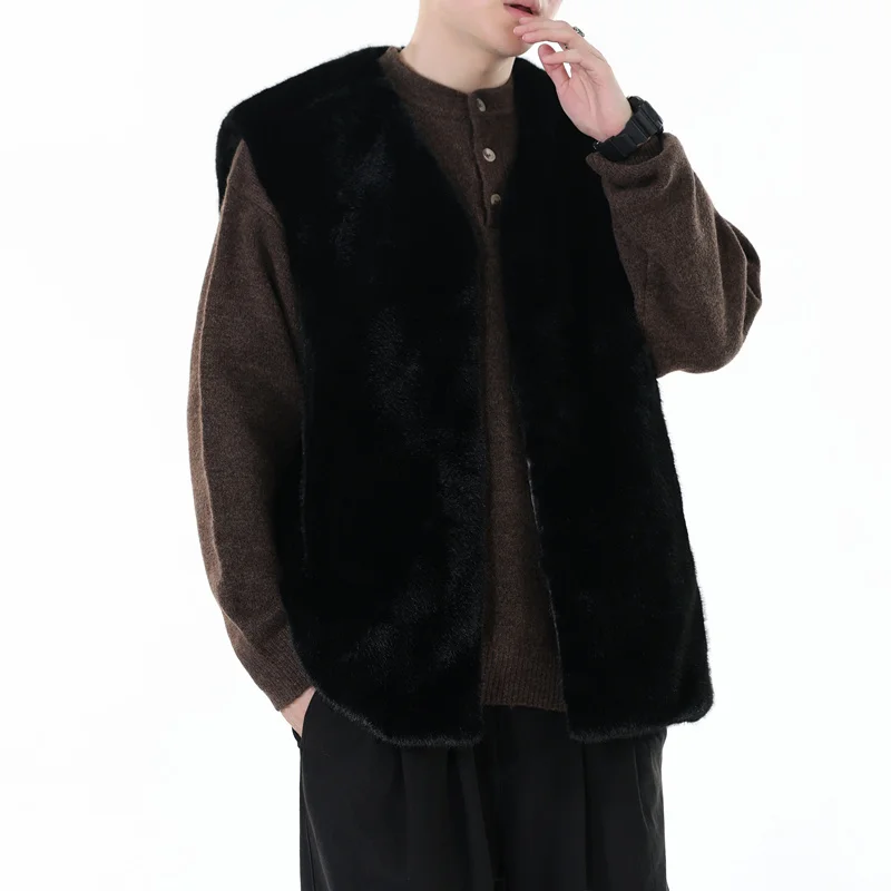 Теплый жилет из искусственного меха, осенне-зимний, модный, приталенный, с воротником-стойкой, для мотоциклистов, молодежный, из полиэфирного волокна
Теплый жилет из искусственного меха, осенне-зимний, модный, приталенный, с воротником-стойкой, для мотоциклистов, молодежный, из полиэфирного волокна