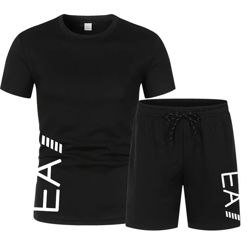 2025 Men's Fitness Quick-drying Casual Fashion Sportswear Set Summer Breathable Mesh T-shirt + Jogging Shorts Set
2025 Men's Fitness Quick-drying Casual Fashion Sportswear Set Summer Breathable Mesh T-shirt + Jogging Shorts Set
