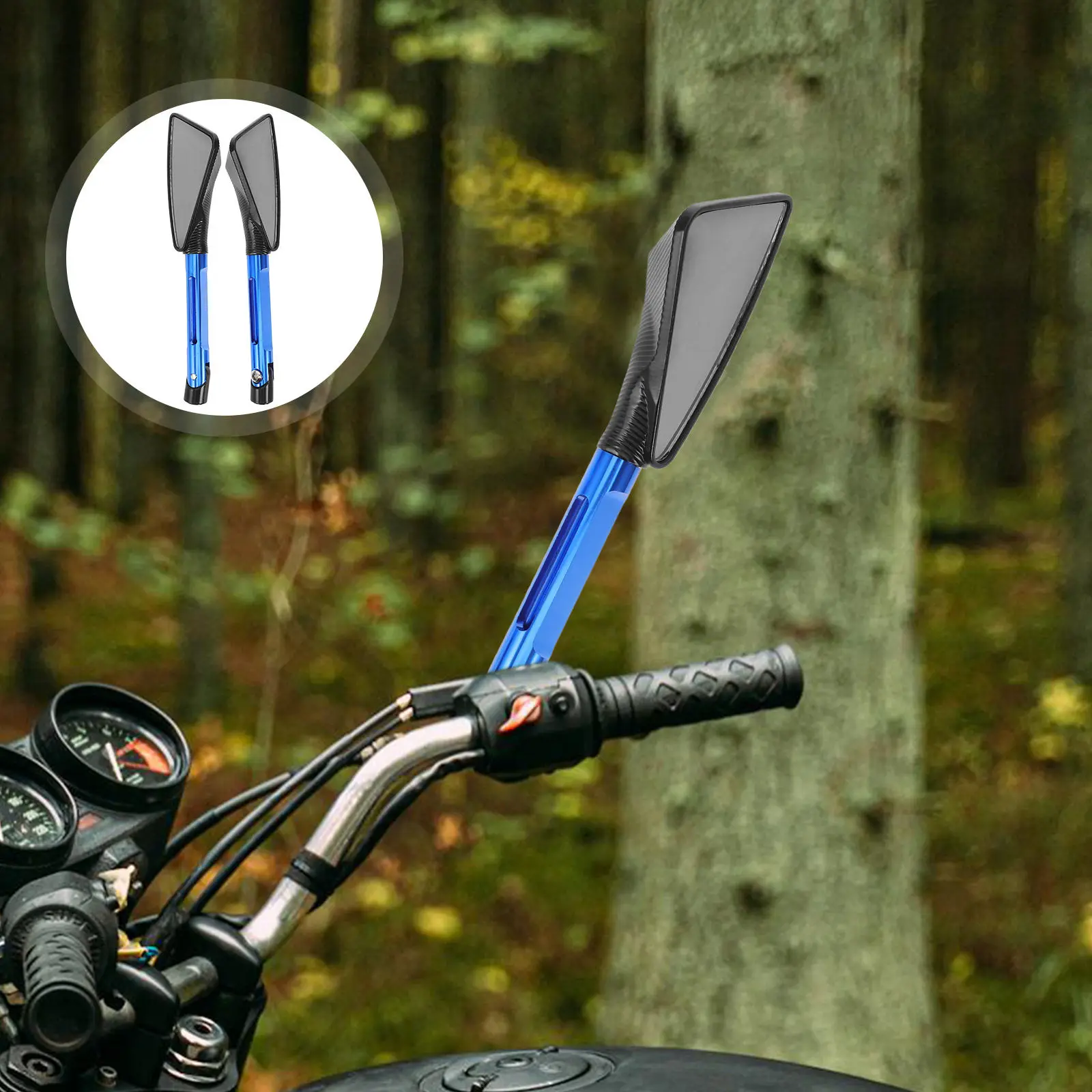 1Pair Motorcycle Rearview Mirror Universal Handlebar Mount Convex Side Mirrors for Scooter Dirt Bike Atv Replacement Motorbike
1Pair Motorcycle Rearview Mirror Universal Handlebar Mount Convex Side Mirrors for Scooter Dirt Bike Atv Replacement Motorbike