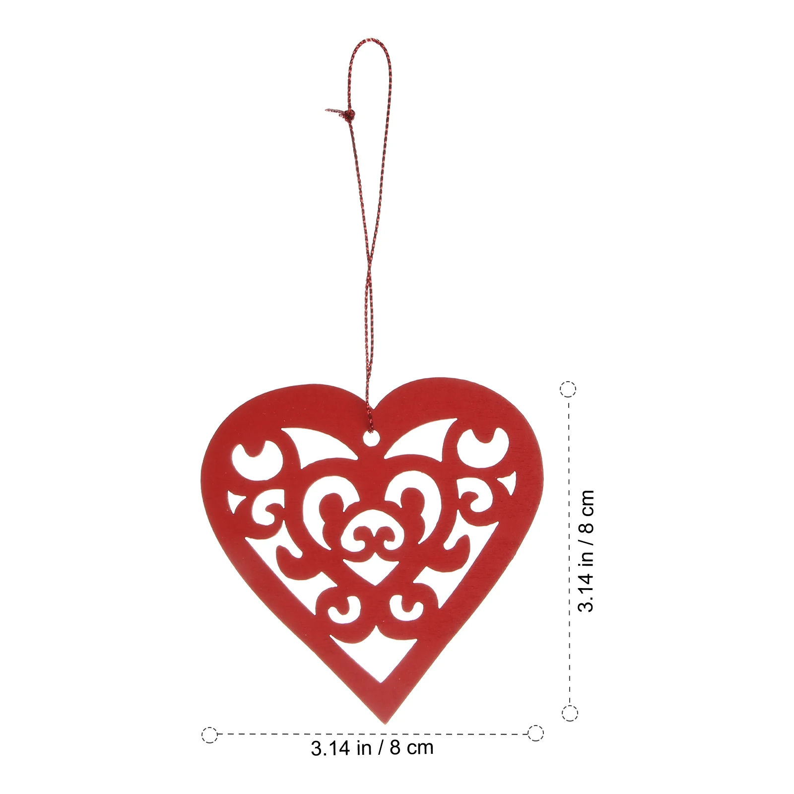 20pcs Love Shape Wooden Pendant DIY Hanging Decor Red naments for Wedding Christmas Festive Atmosphere Wall Tree Porch
20pcs Love Shape Wooden Pendant DIY Hanging Decor Red naments for Wedding Christmas Festive Atmosphere Wall Tree Porch