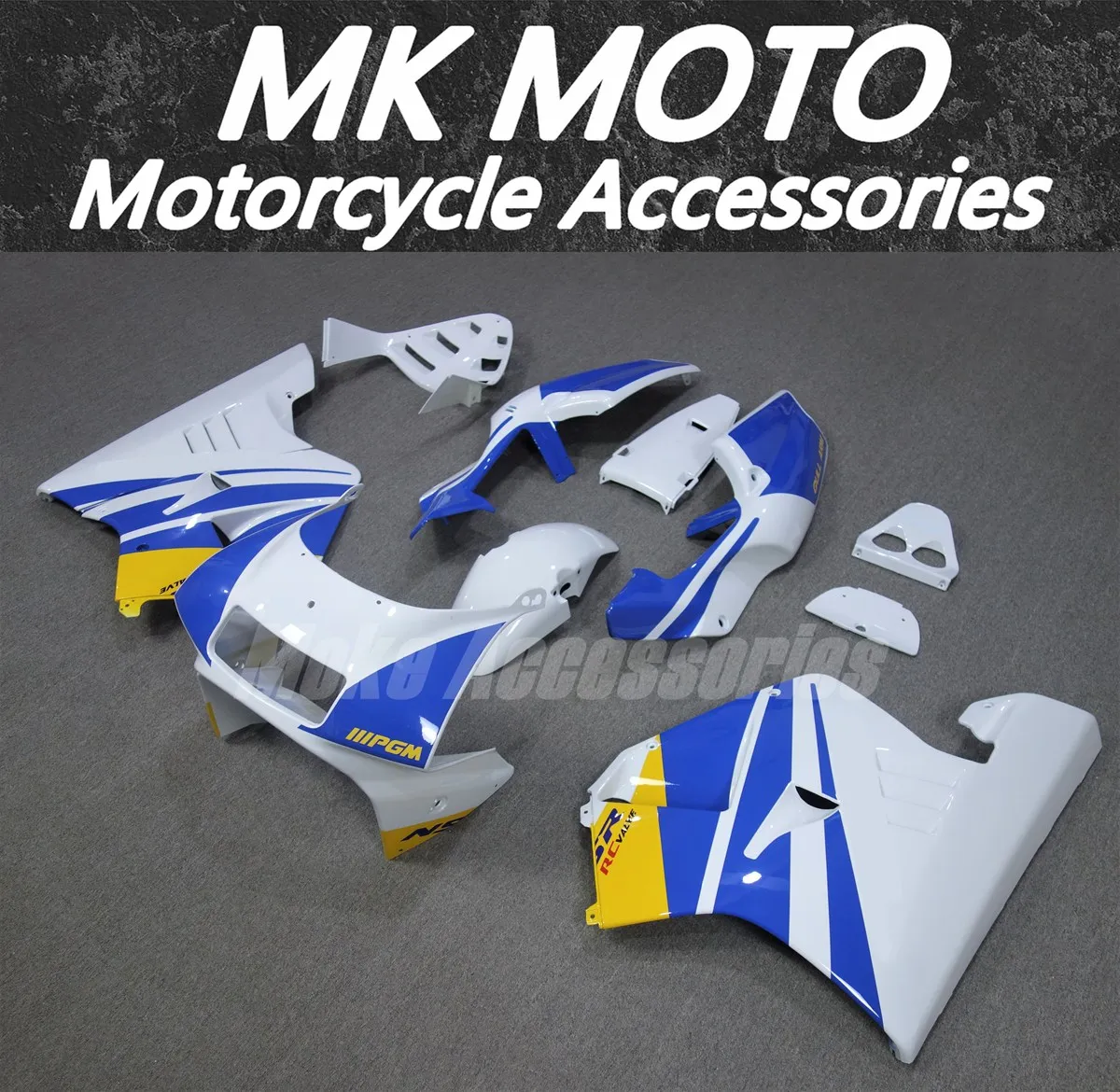 Motorcycle Fairings Kit Fit For NSR250 PGM3 P3 MC21 Bodywork Set High Quality Abs Injection Yellow White Blue
Motorcycle Fairings Kit Fit For NSR250 PGM3 P3 MC21 Bodywork Set High Quality Abs Injection Yellow White Blue