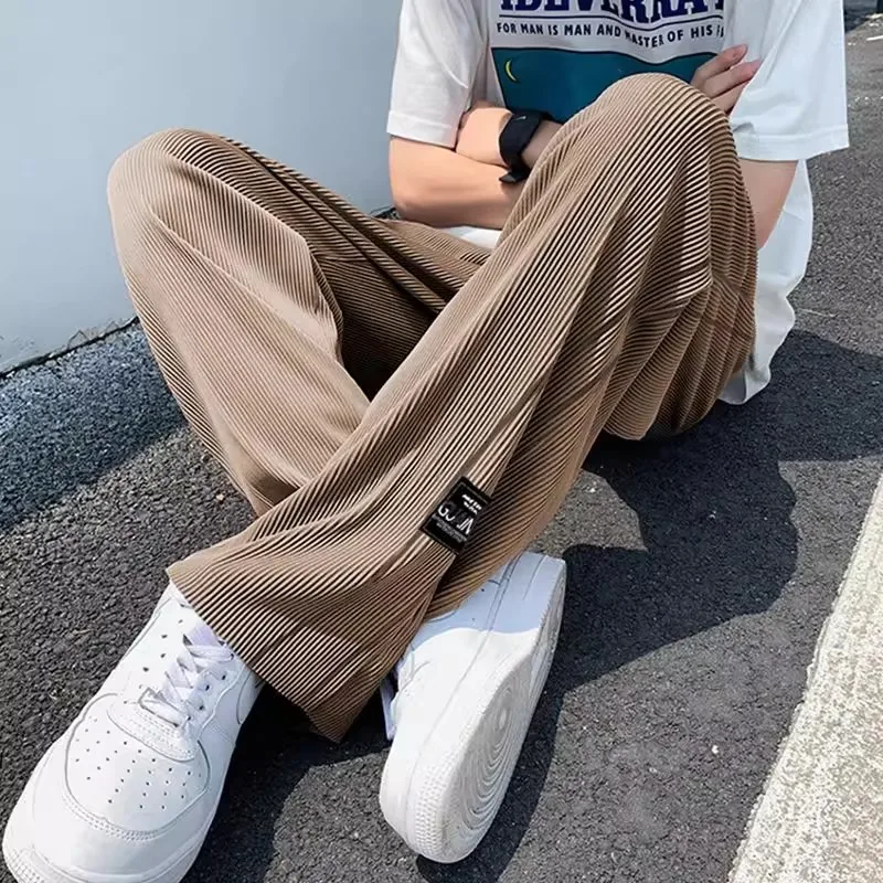 Ice Silk Men's Thin Loose Drapey Long Pants Trendy Versatile Cool Feeling Casual Straight Leg Sport Pants Summer Leisure Trou...
Ice Silk Men's Thin Loose Drapey Long Pants Trendy Versatile Cool Feeling Casual Straight Leg Sport Pants Summer Leisure Trou...