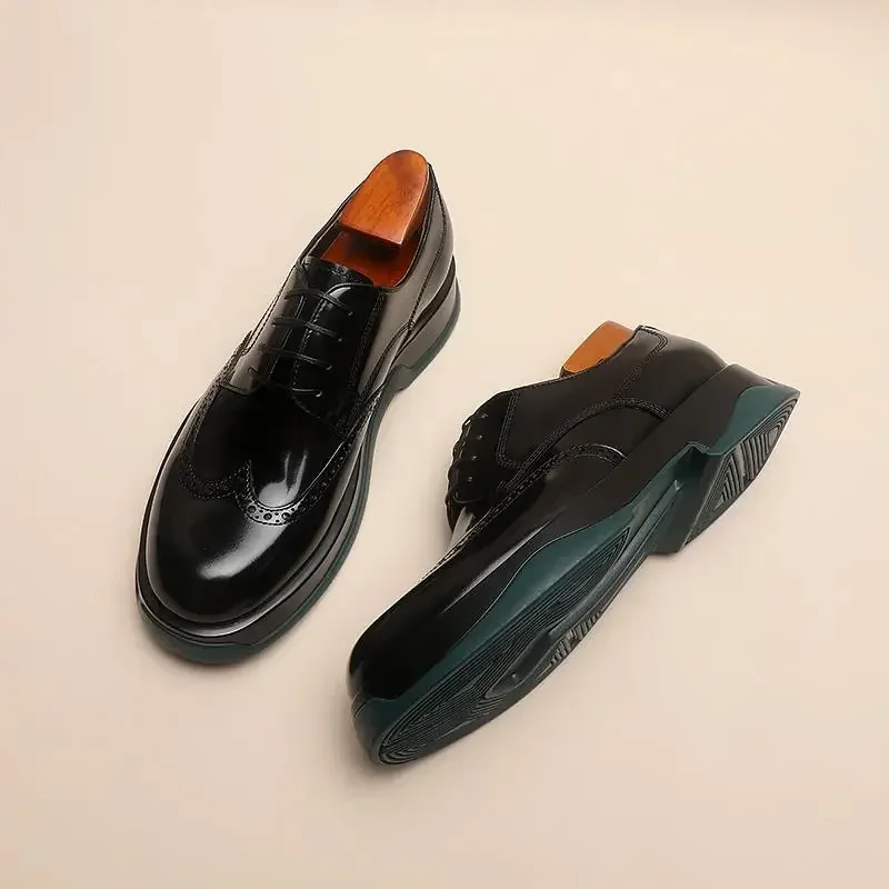 2025 Spring and Autumn Business Dress Men's Shoes Fashion Versatile Leather Carved Lace Casual Trend Men's Shoes
2025 Spring and Autumn Business Dress Men's Shoes Fashion Versatile Leather Carved Lace Casual Trend Men's Shoes