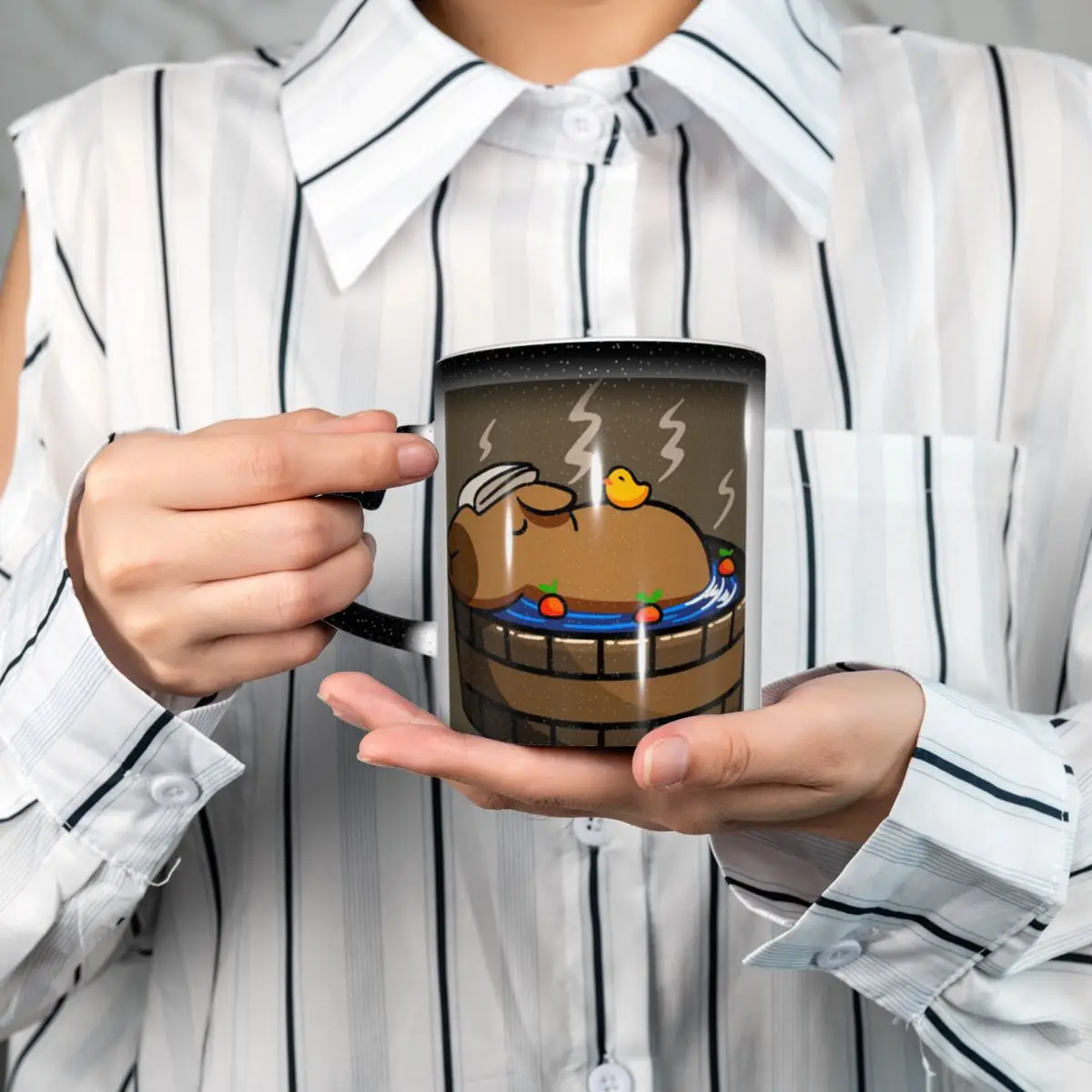 Кружка с изображением капибары, забавные керамические кофейные чашки, чайные кружки, чашка для молока, посуда для напитков, подарки для женщин и мужчин
Кружка с изображением капибары, забавные керамические кофейные чашки, чайные кружки, чашка для молока, посуда для напитков, подарки для женщин и мужчин