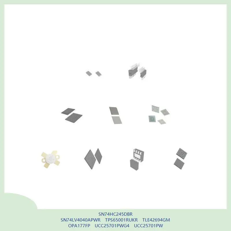 SN74HC245DBR SN74LV4040APWR TPS65001RUKR TLE42694GM OPA177FP UCC25701PWG4 UCC25701PW
SN74HC245DBR SN74LV4040APWR TPS65001RUKR TLE42694GM OPA177FP UCC25701PWG4 UCC25701PW