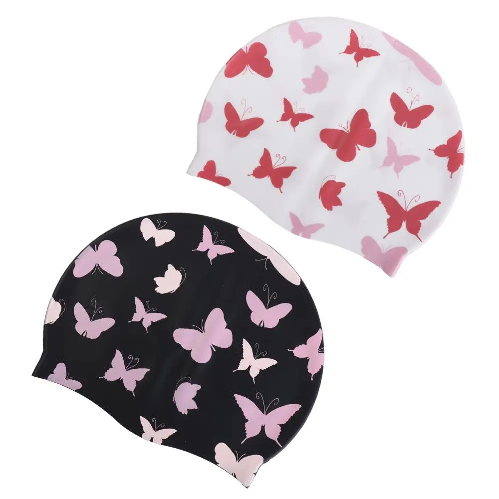 Swim Accessories Butterfly Swimming Cap Animal Print Long Hair Silicone Swimming Cap Lightweight Breathable Swimming Hat Women
Swim Accessories Butterfly Swimming Cap Animal Print Long Hair Silicone Swimming Cap Lightweight Breathable Swimming Hat Women