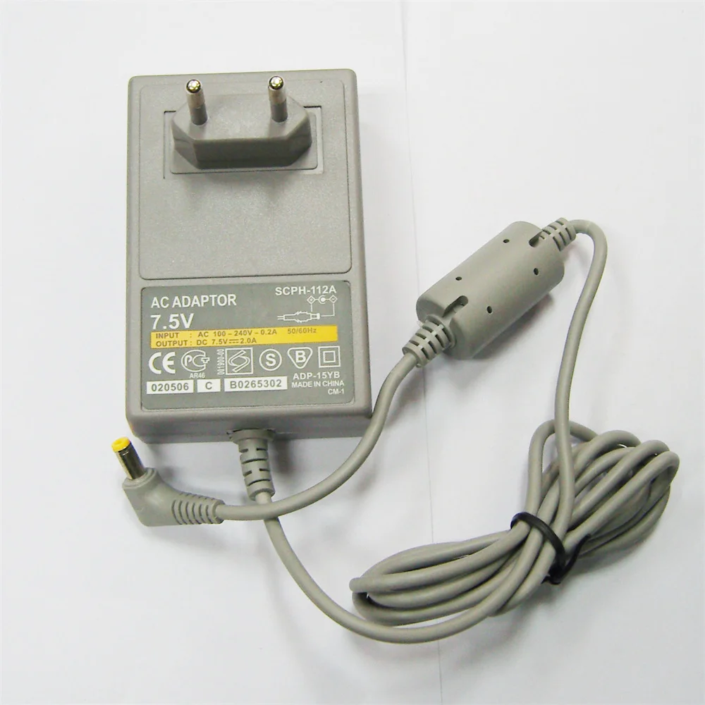 10pcs EU Plug AC Adapter Charger for PS1 Game Console Power Supply AC110-220V 50/60Hz
10pcs EU Plug AC Adapter Charger for PS1 Game Console Power Supply AC110-220V 50/60Hz