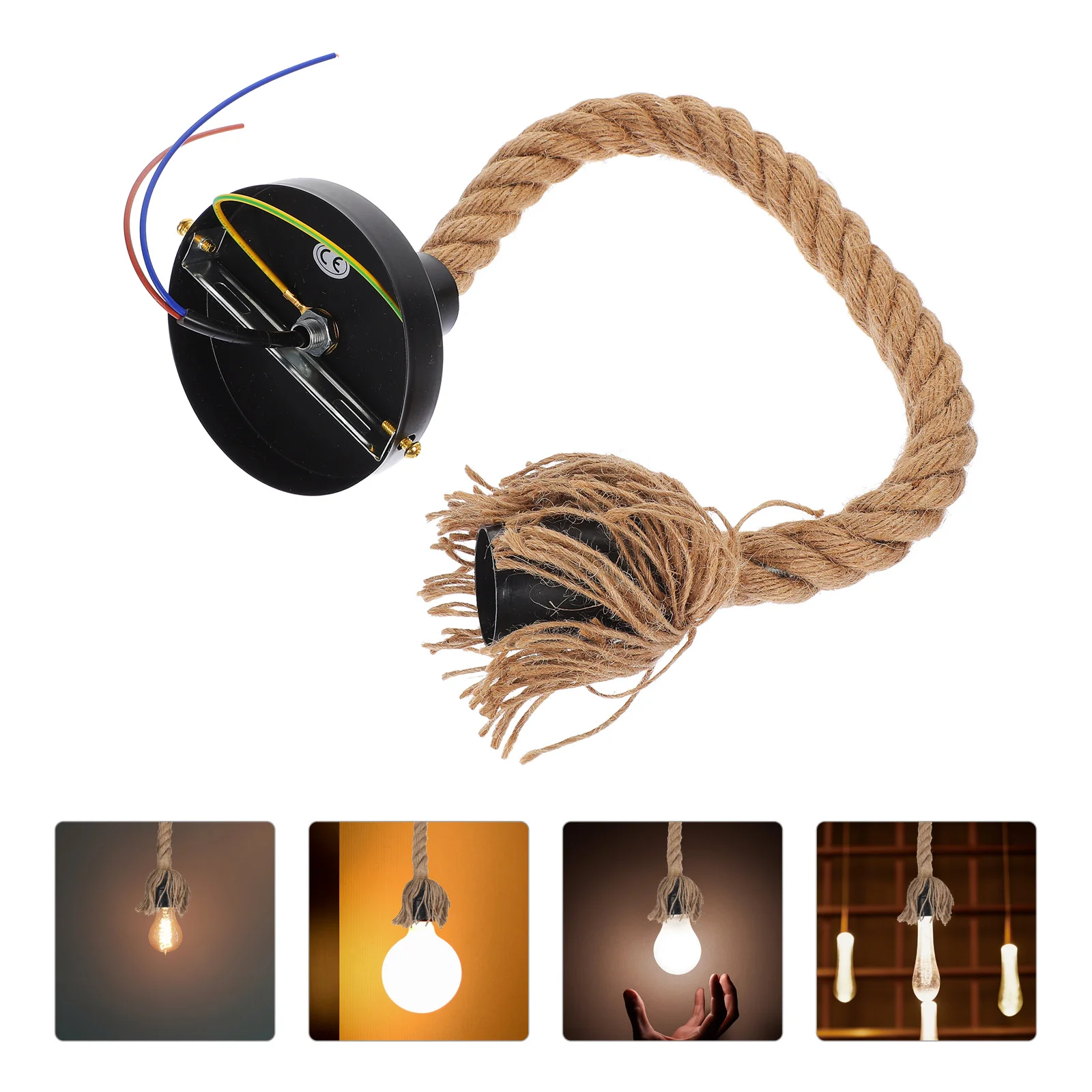3 Pack Rope American Country 5000X1000X1000CM Decorative Lights Hanging Lamp
3 Pack Rope American Country 5000X1000X1000CM Decorative Lights Hanging Lamp