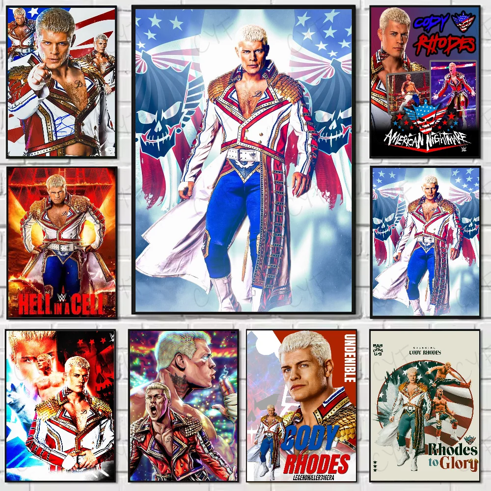 Cody R-Rhodes American Poster HD art sticky wall waterproof home living room bedroom bar aesthetic decoration
Cody R-Rhodes American Poster HD art sticky wall waterproof home living room bedroom bar aesthetic decoration