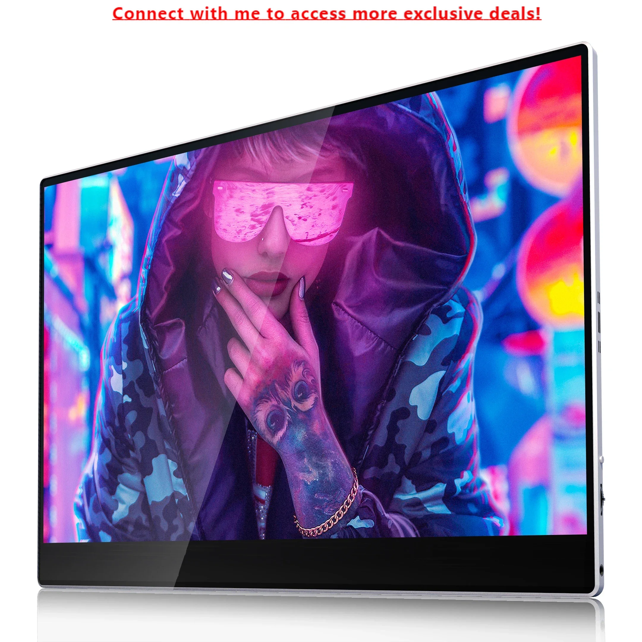 SIBOLAN 15.6 Inch 1080P Display LCD IPS HDR Touchscreen Portable Monitor For Laptop Pc Ps4
SIBOLAN 15.6 Inch 1080P Display LCD IPS HDR Touchscreen Portable Monitor For Laptop Pc Ps4
