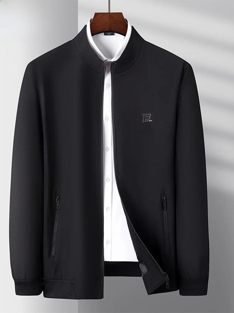 Повседневная мужская куртка с воротником-стойкой Midlife, универсальный топ для папы, полиэстер, длинная застежка-молния све, легкая куртка
Повседневная мужская куртка с воротником-стойкой Midlife, универсальный топ для папы, полиэстер, длинная застежка-молния све, легкая куртка