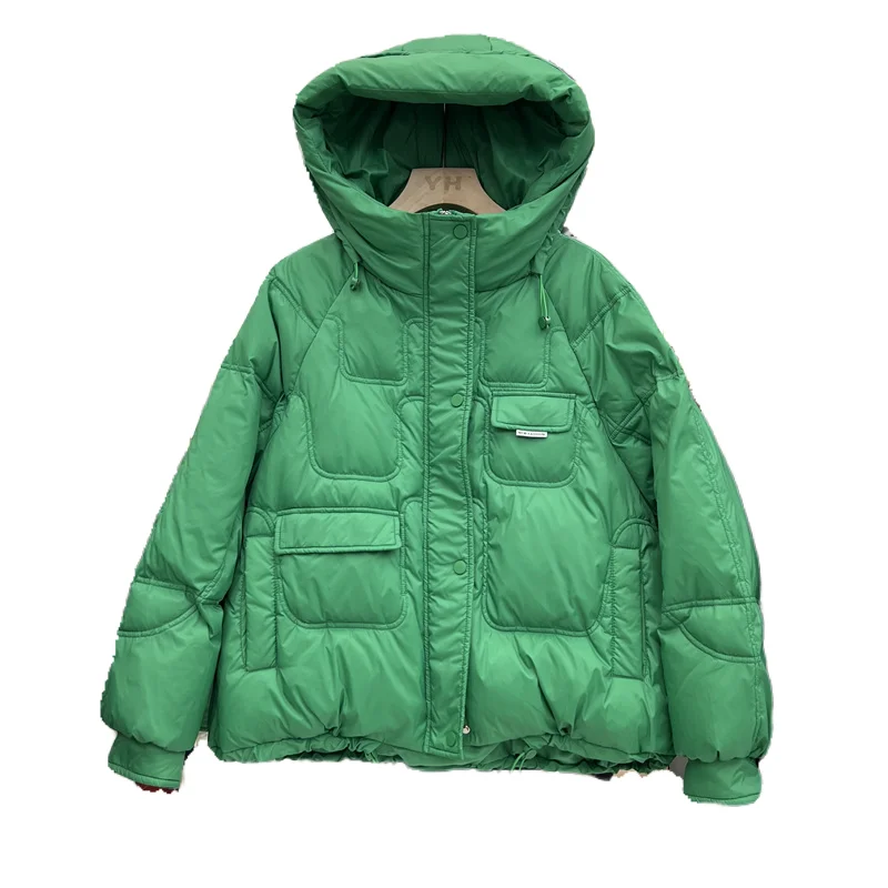 2022 New White Duck Down Korean Loose Blue Down Jacket Women's New Fashion Long Sleeve Short Casual Coat F493
2022 New White Duck Down Korean Loose Blue Down Jacket Women's New Fashion Long Sleeve Short Casual Coat F493