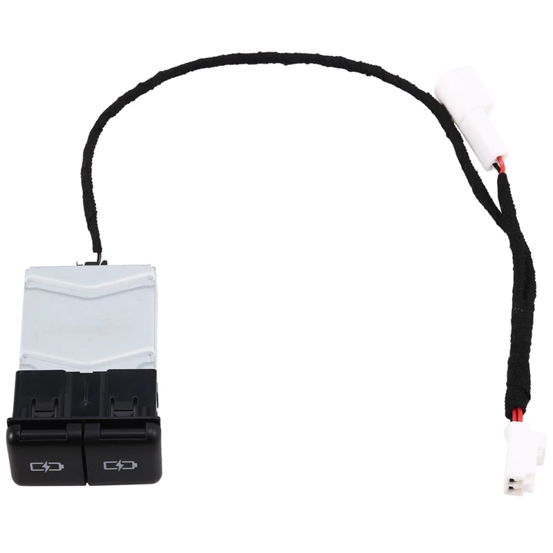 Автомобильное зарядное устройство Type-C PD Quick Charge, адаптер для автоматической зарядки телефона, кнопка для Levin Accessories-TCES
Автомобильное зарядное устройство Type-C PD Quick Charge, адаптер для автоматической зарядки телефона, кнопка для Levin Accessories-TCES