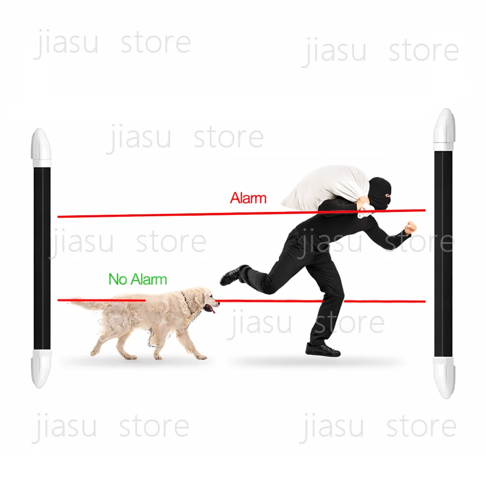 Wireless 2-Beams 3.7V DC ABS Outdoor Active Sensor Perimeter Fence Anti-Loss Intrusion Alarm Tamper Alarm NC Output
Wireless 2-Beams 3.7V DC ABS Outdoor Active Sensor Perimeter Fence Anti-Loss Intrusion Alarm Tamper Alarm NC Output