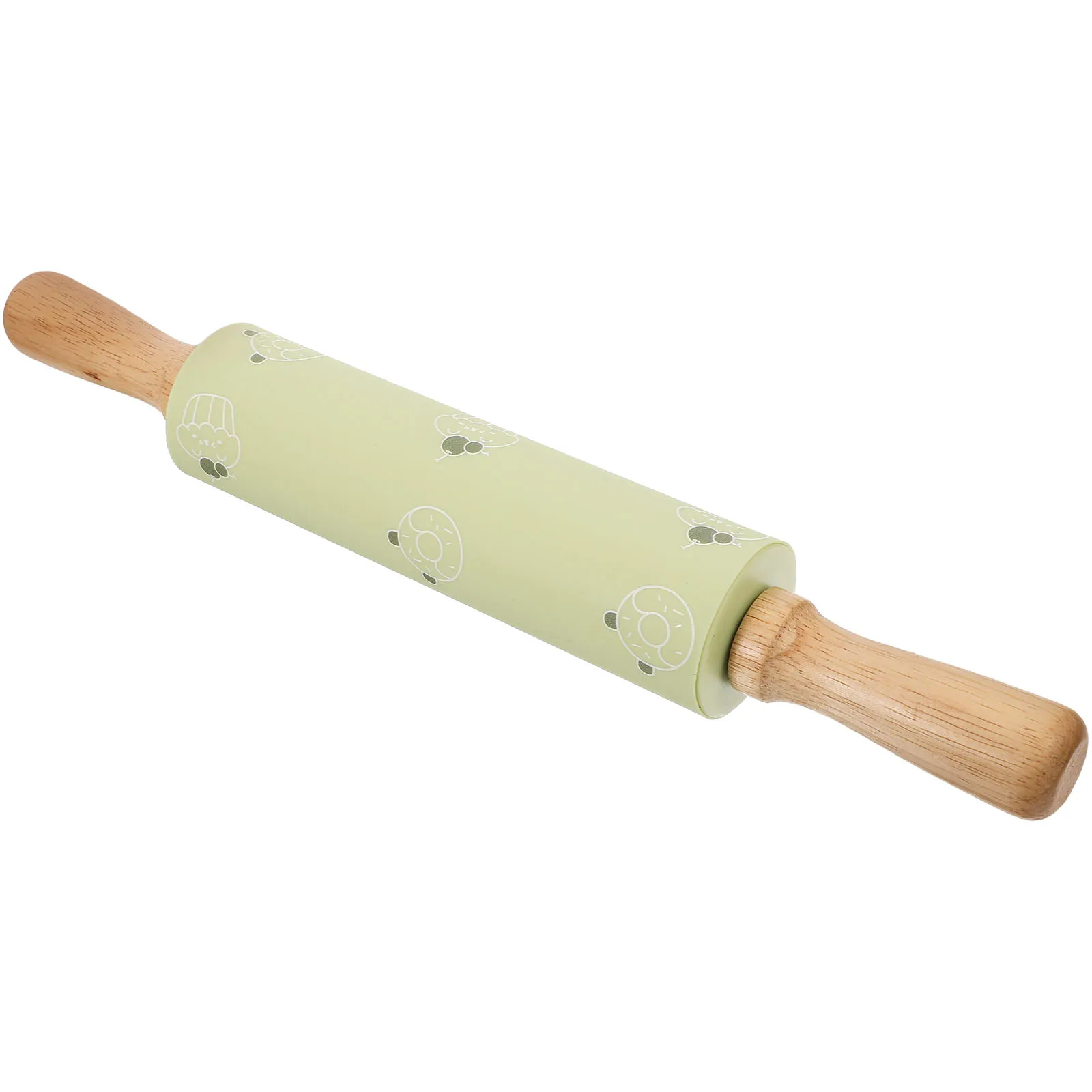 Silicone PVC Wooden Rolling Pin Non Stick Dough Roller Kids Kitchen Tools Mini Baking Set Pastry Decorations Cake
Silicone PVC Wooden Rolling Pin Non Stick Dough Roller Kids Kitchen Tools Mini Baking Set Pastry Decorations Cake