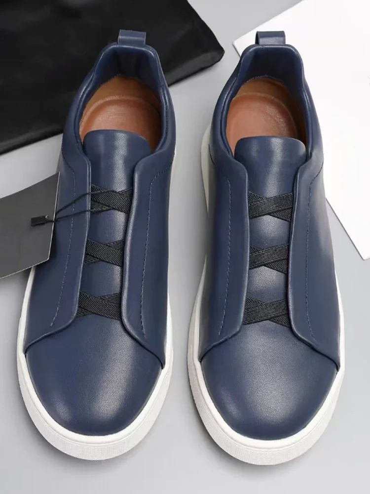 Spring Autumn Fashion High Quality Solid Color Casual Leather Shoes Man's Round Toe Low-top Flat Bottom Lace-Up Shoes
Spring Autumn Fashion High Quality Solid Color Casual Leather Shoes Man's Round Toe Low-top Flat Bottom Lace-Up Shoes