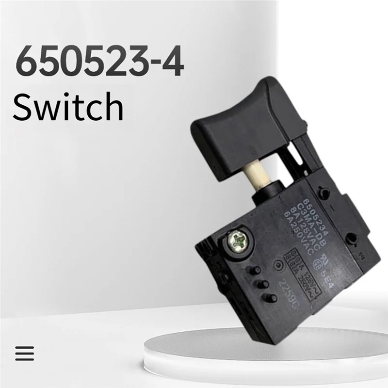 ABLL-Switch Part 650523-4 For 6953 TW0250 TW0200 C3MA-DB 6505234 Electric Tool Parts
ABLL-Switch Part 650523-4 For 6953 TW0250 TW0200 C3MA-DB 6505234 Electric Tool Parts