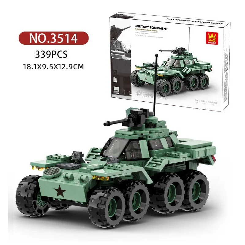 NO.3514 The Lockheed XM808 Twist Модель автомобиля Строительные блоки MOC City Urban Clouducture Кирпичи Идеи Игрушки Подарок Дети Мальчики Девочки
NO.3514 The Lockheed XM808 Twist Модель автомобиля Строительные блоки MOC City Urban Clouducture Кирпичи Идеи Игрушки Подарок Дети Мальчики Девочки