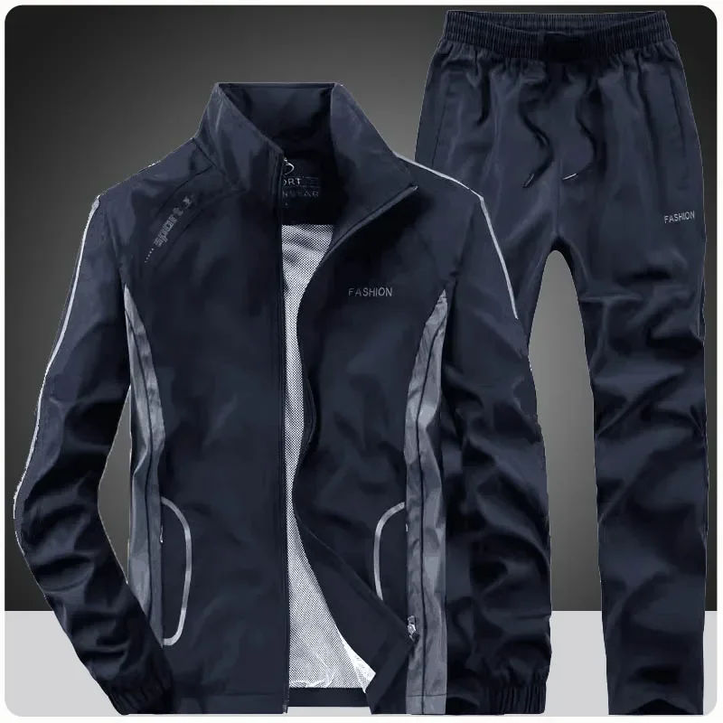 Men`s Sportswear Spring Autumn Joggers Running Tracksuit 2 Piece Sets Sports Suit Jacket+Pant Sweatsuit Male Basketball Clothing
Men`s Sportswear Spring Autumn Joggers Running Tracksuit 2 Piece Sets Sports Suit Jacket+Pant Sweatsuit Male Basketball Clothing