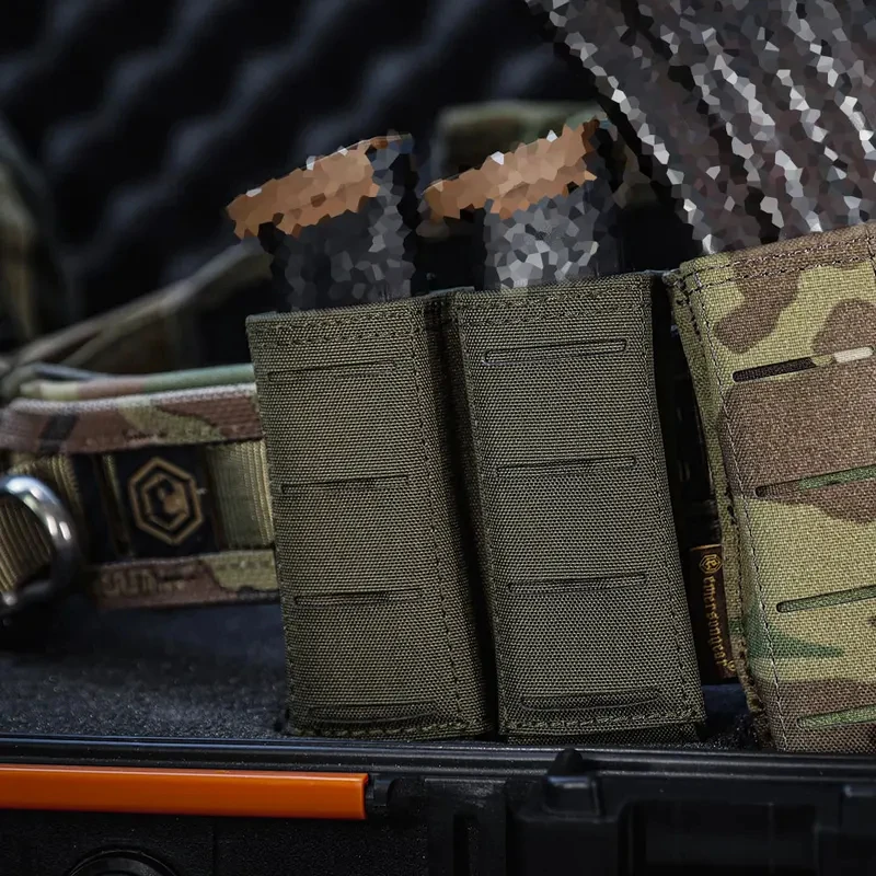 EM9772 Double LCS Tactical Pistol Magazine Pouch
EM9772 Double LCS Tactical Pistol Magazine Pouch