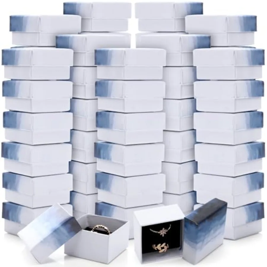 120 Piece Small Ring Boxes Bulk 2 x 2 x 1.2 Inch Kraft Cardboard Jewelry Gift Boxes with Lids for Earrings Square Packing Versa
120 Piece Small Ring Boxes Bulk 2 x 2 x 1.2 Inch Kraft Cardboard Jewelry Gift Boxes with Lids for Earrings Square Packing Versa