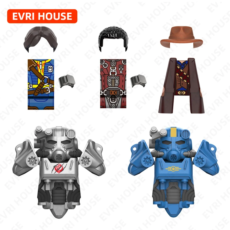 T60 Mini Action Figures Bricks Games Assembly Building Blocks Accessory Toys for Children MY701-705
T60 Mini Action Figures Bricks Games Assembly Building Blocks Accessory Toys for Children MY701-705