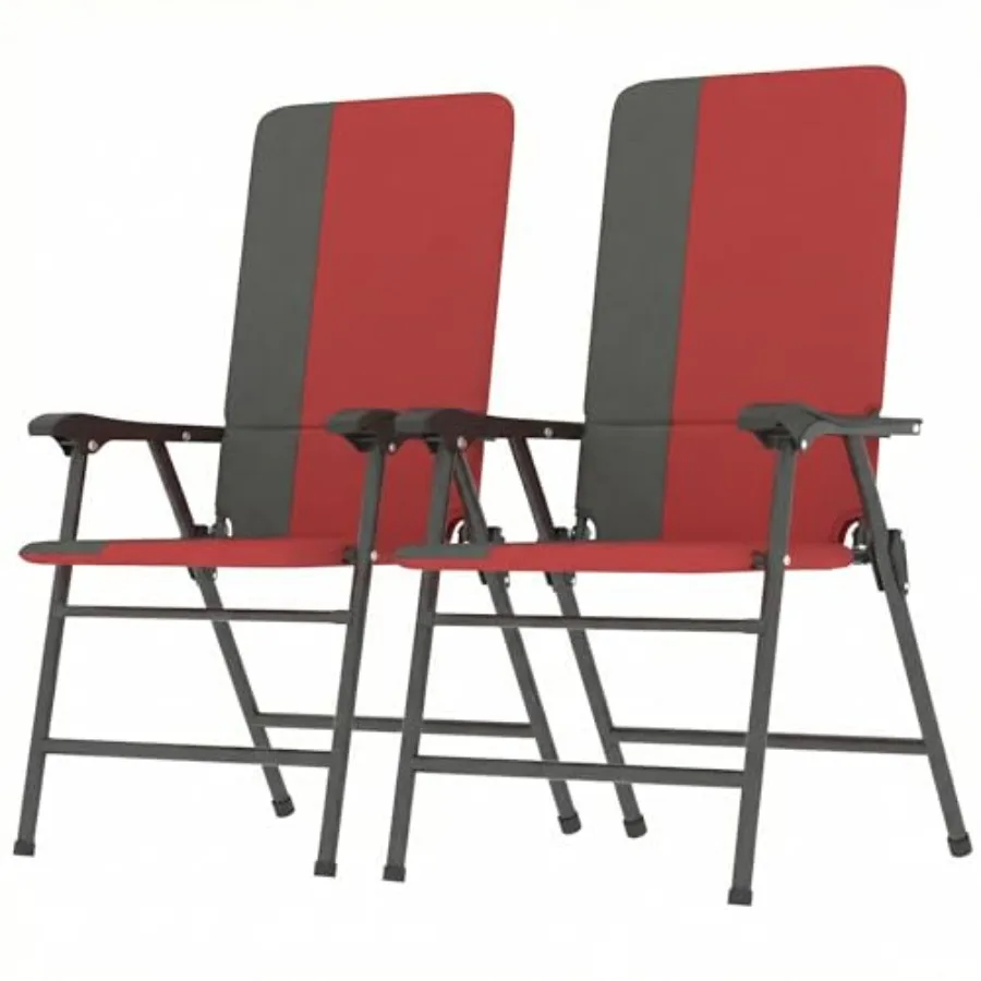Folding Patio Chairs Set of 2, Padded High Back Folding Lawn Chairs with Armrests, 600D Oxford Fabric, Portable Outdoor Camping
Folding Patio Chairs Set of 2, Padded High Back Folding Lawn Chairs with Armrests, 600D Oxford Fabric, Portable Outdoor Camping
