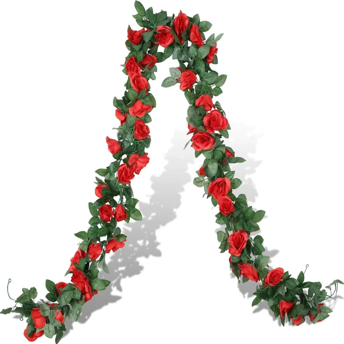 8 Pcs 63FT Red Artificial Flower Garland,Rose Vine Flowers Garland Hanging Silk Plants for Wedding,Vine Flowers Hanging Strings
8 Pcs 63FT Red Artificial Flower Garland,Rose Vine Flowers Garland Hanging Silk Plants for Wedding,Vine Flowers Hanging Strings