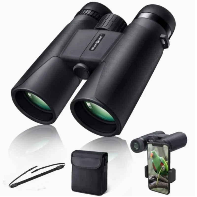 10X42 12X42 High-Definition Binoculars with Tripod and Phone Adapter Portable Binoculars Suitable for Outdoor Camping and Concer
10X42 12X42 High-Definition Binoculars with Tripod and Phone Adapter Portable Binoculars Suitable for Outdoor Camping and Concer