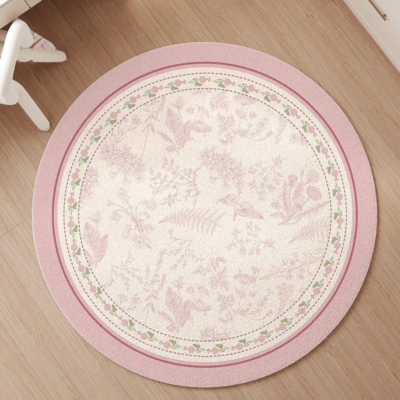 Round Living Room Carpet Modern Floral Dopamine Art Creative Design Bedroom Rug Home Decoration Recreational Areas Mats 러그 Tapis
Round Living Room Carpet Modern Floral Dopamine Art Creative Design Bedroom Rug Home Decoration Recreational Areas Mats 러그 Tapis