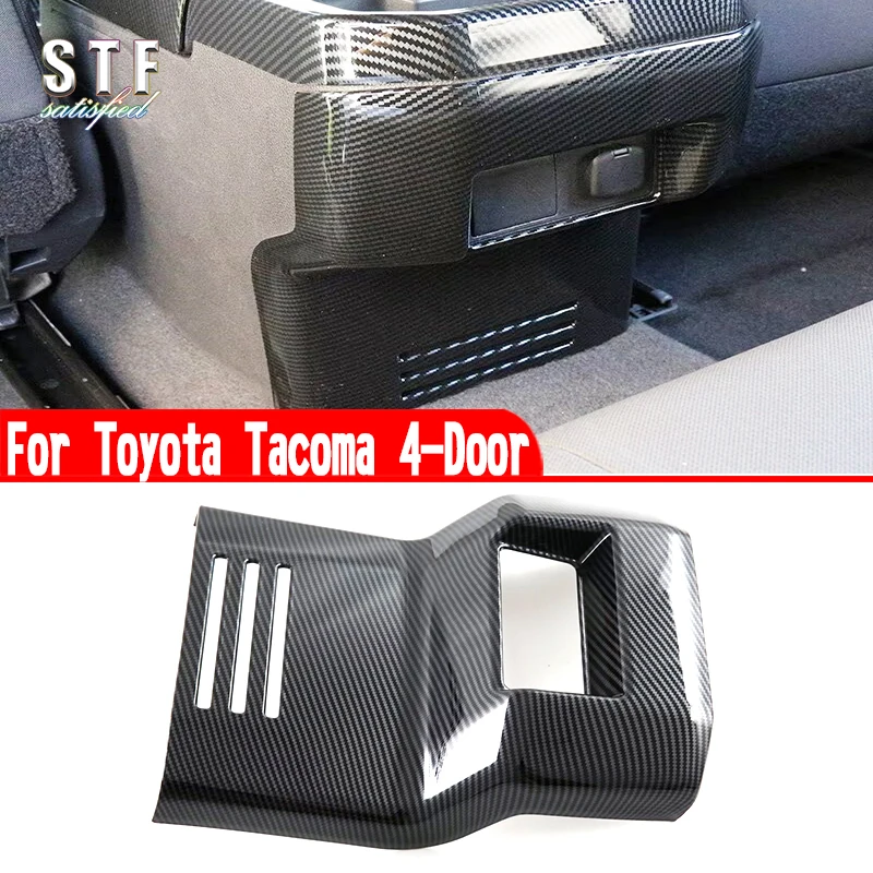 For 2024 2025 Toyota Tacoma 4-Door Accessories Interior Rear Air-Condition Vent Outlet Cover Trim Decoration
For 2024 2025 Toyota Tacoma 4-Door Accessories Interior Rear Air-Condition Vent Outlet Cover Trim Decoration