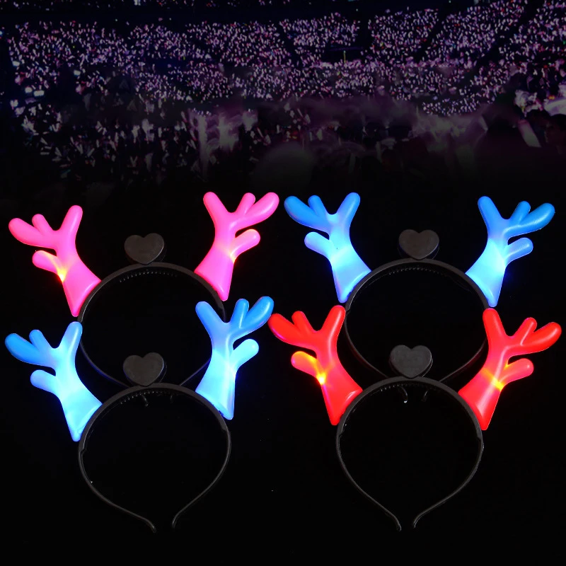 Funny Cartoon Cute Deer Horn Glowing Headband Girl Led Flashing Hair Headwear Children Adult Christmas New Year Party Decoration
Funny Cartoon Cute Deer Horn Glowing Headband Girl Led Flashing Hair Headwear Children Adult Christmas New Year Party Decoration