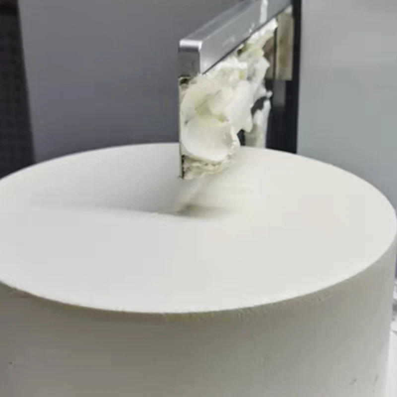 Машина для наполнения покрытия круглого крема для торта, автоматическая машина для нанесения крема для торта на день рождения, разбрасыватель для украшения крема для торта, хлеба
Машина для наполнения покрытия круглого крема для торта, автоматическая машина для нанесения крема для торта на день рождения, разбрасыватель для украшения крема для торта, хлеба