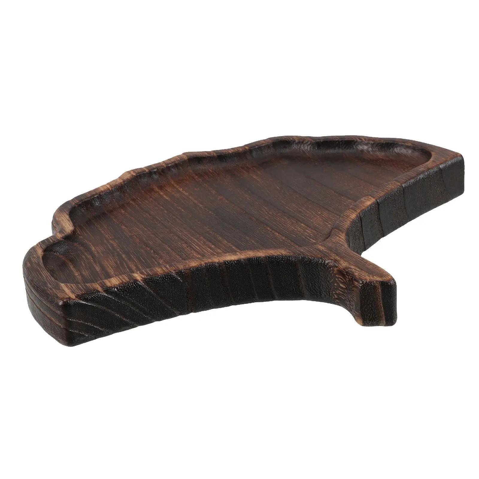 Wooden Tea Leaf Shape Dark Brown Retro Tray Decor Coffee Wooden Tray Decor Table Dining Decors Fruit Plate
Wooden Tea Leaf Shape Dark Brown Retro Tray Decor Coffee Wooden Tray Decor Table Dining Decors Fruit Plate