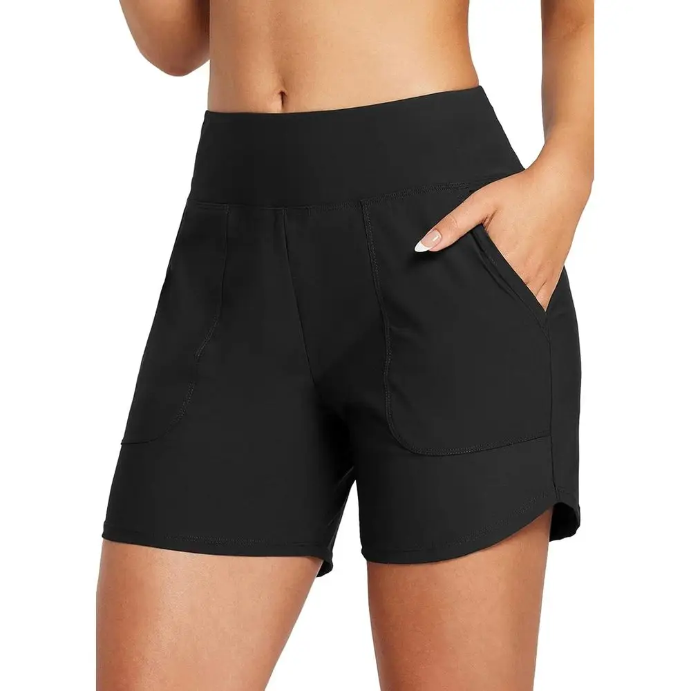 High Waisted Swim Board Shorts for Women - Quick Dry, 3-9 Inch Lengths with Pockets
High Waisted Swim Board Shorts for Women - Quick Dry, 3-9 Inch Lengths with Pockets