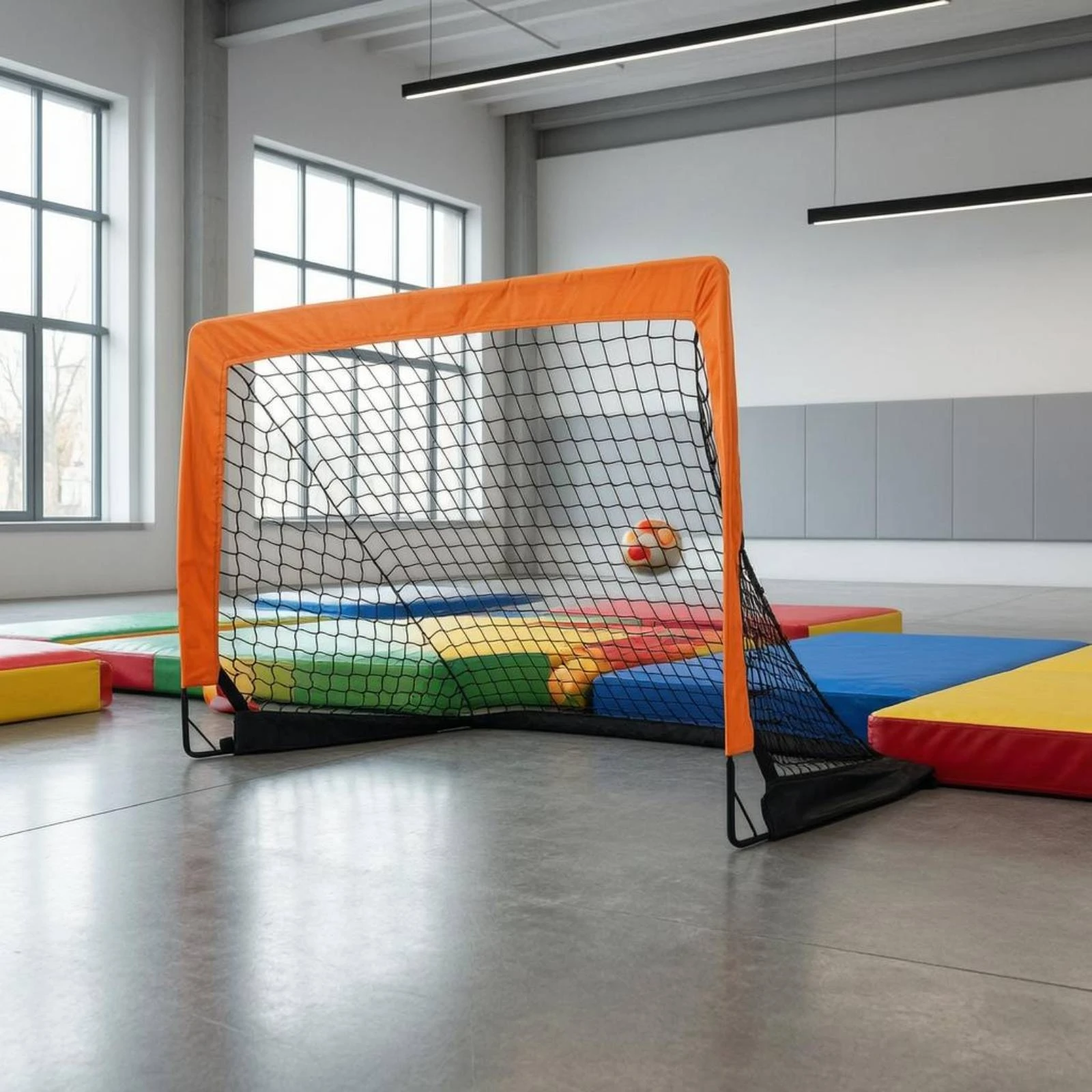 2 Pieces Collapsible Kids Soccer Goal Ground Stakes Children's Sports Gear for Backyard Play
2 Pieces Collapsible Kids Soccer Goal Ground Stakes Children's Sports Gear for Backyard Play