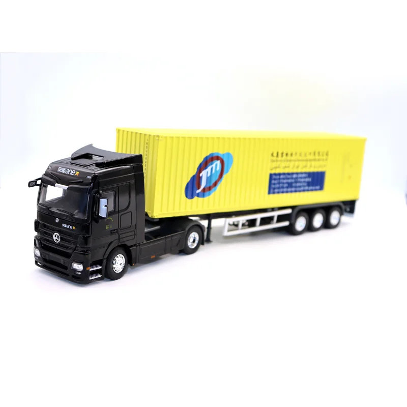 Diecast 1/50 Scale Container Truck Transport Vehicle Benz Alloy Car Model Collectible Toy Gift Souvenir Display Ornament
Diecast 1/50 Scale Container Truck Transport Vehicle Benz Alloy Car Model Collectible Toy Gift Souvenir Display Ornament