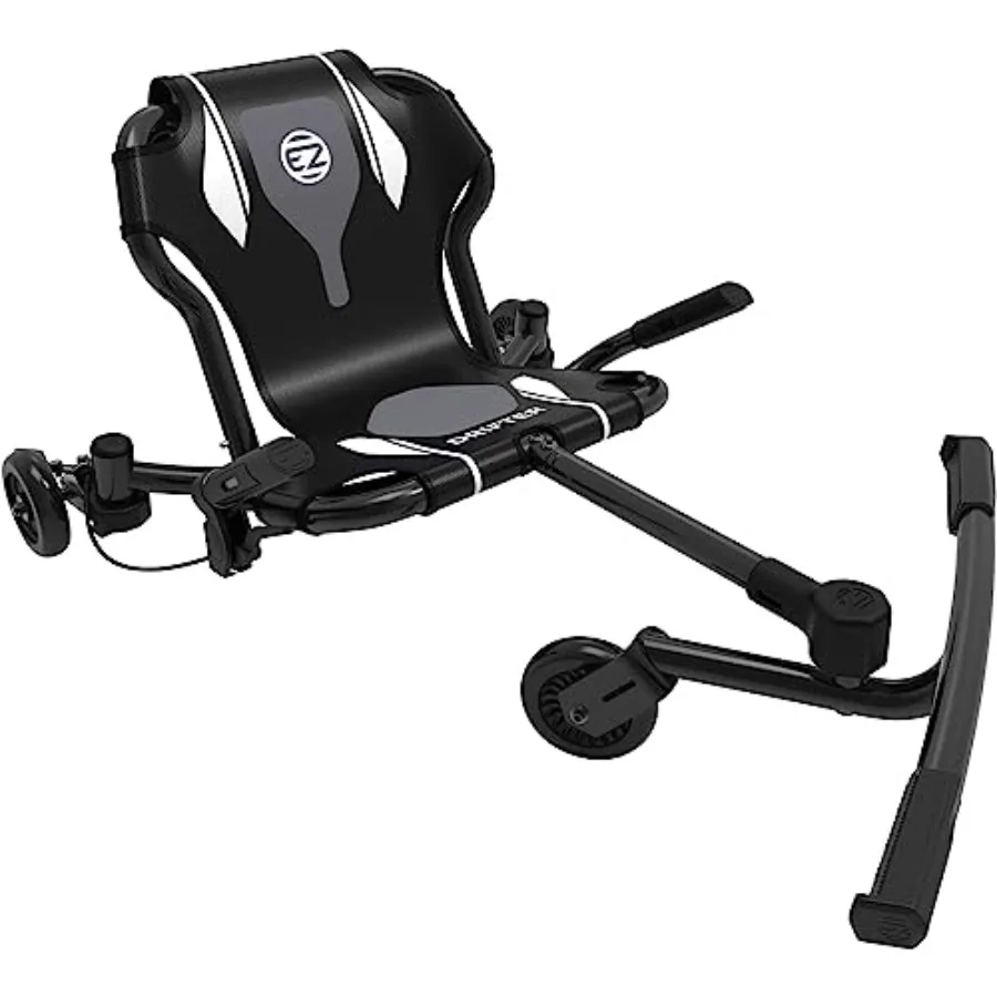 Ride-on toy for kids aged 4-12 black ABS plastic construction smooth drifting motion supports up to 154 lbs
Ride-on toy for kids aged 4-12 black ABS plastic construction smooth drifting motion supports up to 154 lbs