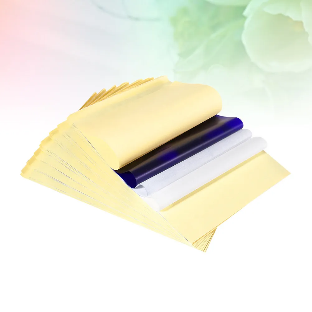 25 Sheets Tattoo Transfer Paper Premium Thermal Copier Stencil Tracing Paper for Body Art Skin Drawing Printing DIY Tattoo Kit
25 Sheets Tattoo Transfer Paper Premium Thermal Copier Stencil Tracing Paper for Body Art Skin Drawing Printing DIY Tattoo Kit