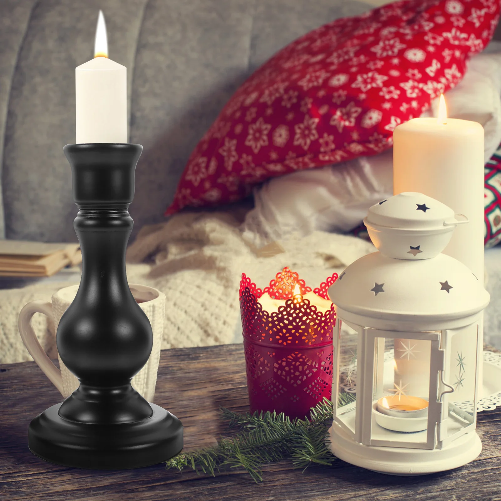 2Pcs Wooden Holder Simple Style Rustic Candlestick Desktop Home Decor Bedroom Wedding Party Living Room Table Decoration
2Pcs Wooden Holder Simple Style Rustic Candlestick Desktop Home Decor Bedroom Wedding Party Living Room Table Decoration