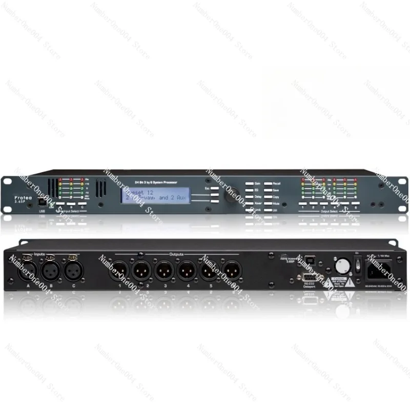 3.6S4.8SP Digital Audio Processor Stage Equalization Pressure Limit Professional Speaker Processor
3.6S4.8SP Digital Audio Processor Stage Equalization Pressure Limit Professional Speaker Processor