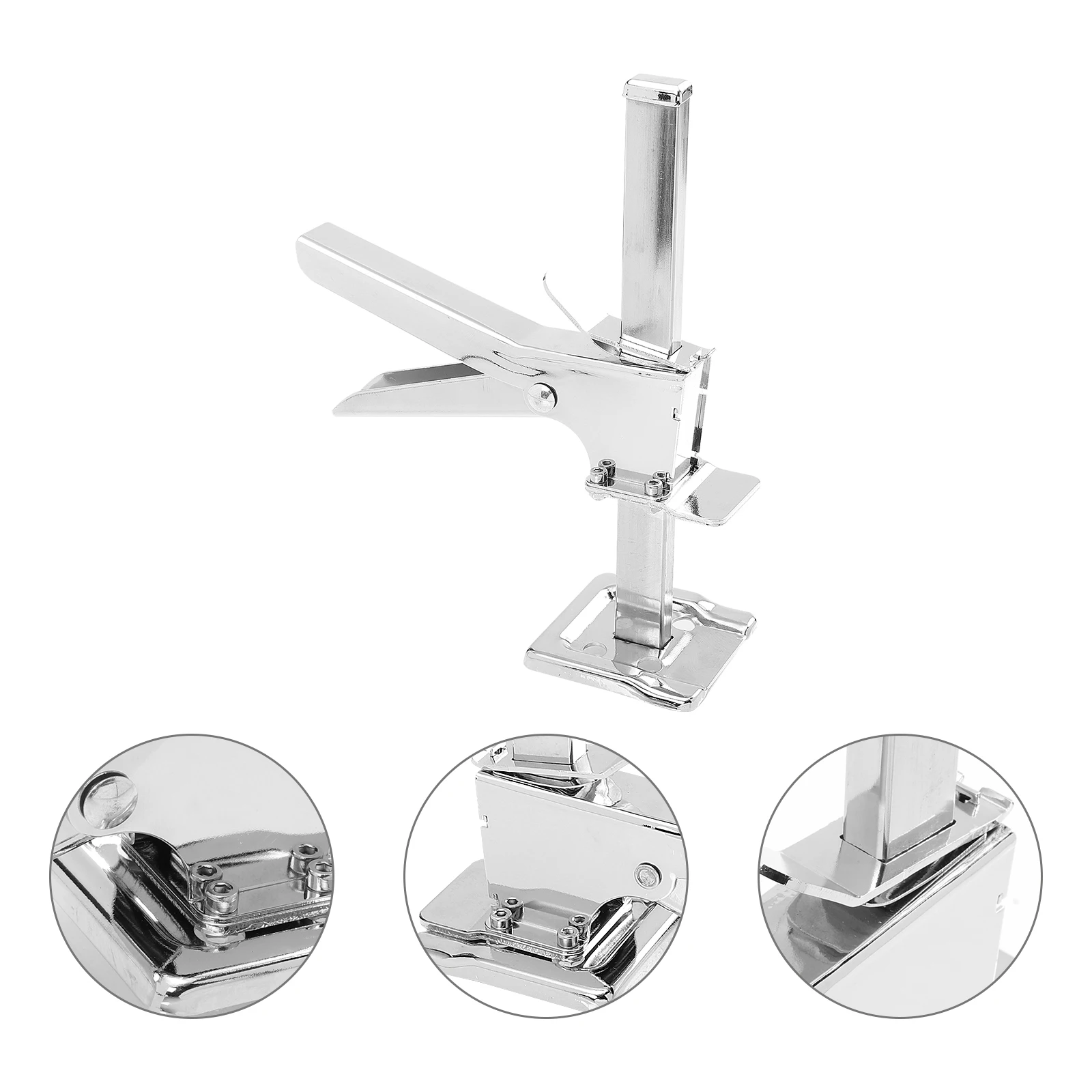 Tile Height Adjuster Wall Positioning Leveler Silver Floor Locator Stainless Steel Installation Tool Speed Up Work Comfortably
Tile Height Adjuster Wall Positioning Leveler Silver Floor Locator Stainless Steel Installation Tool Speed Up Work Comfortably