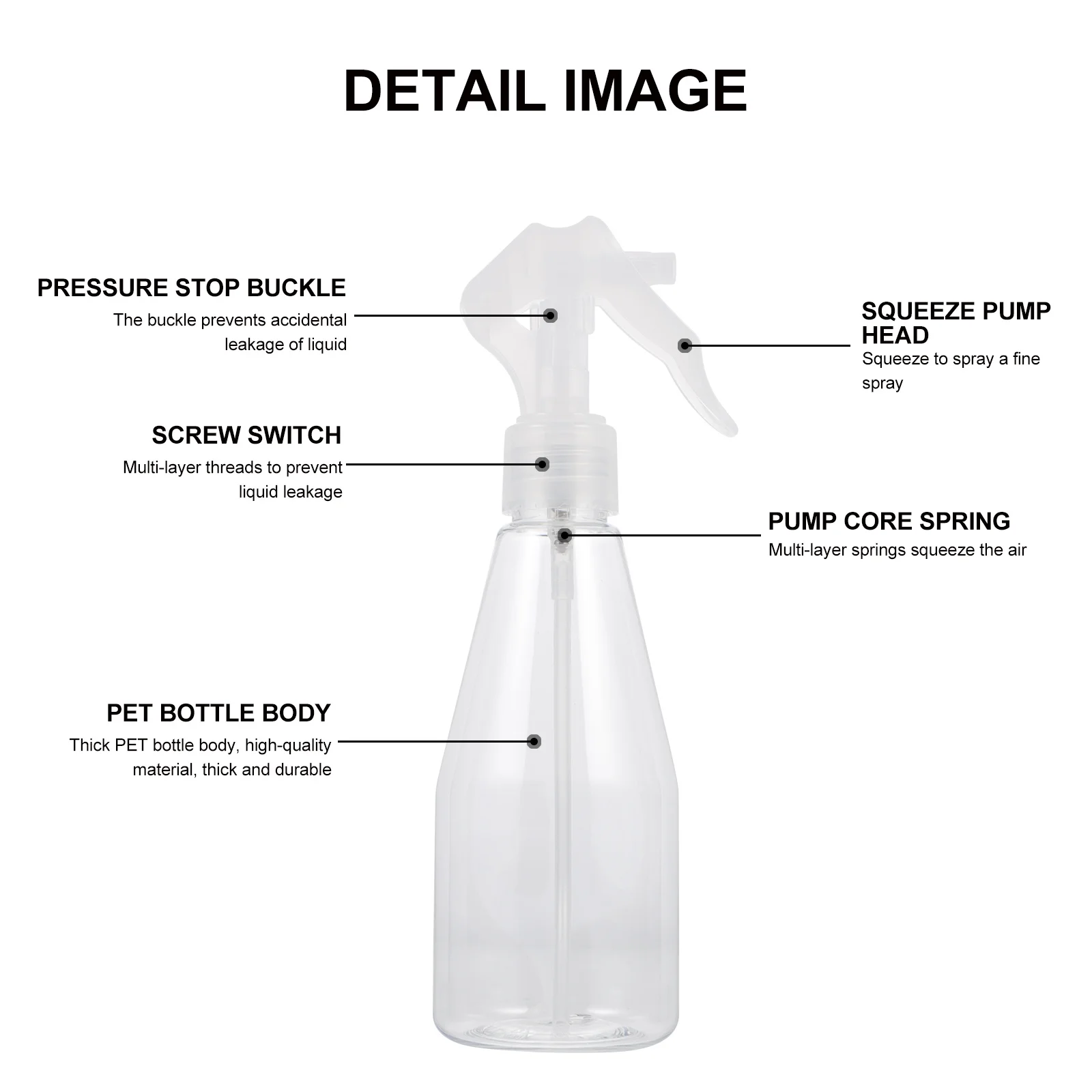 4Pcs Plastic Spray Bottles Compact Lightweight Multi-Functional Sprayer for Makeup Cleaning Gardening Water Dispenser Tool
4Pcs Plastic Spray Bottles Compact Lightweight Multi-Functional Sprayer for Makeup Cleaning Gardening Water Dispenser Tool