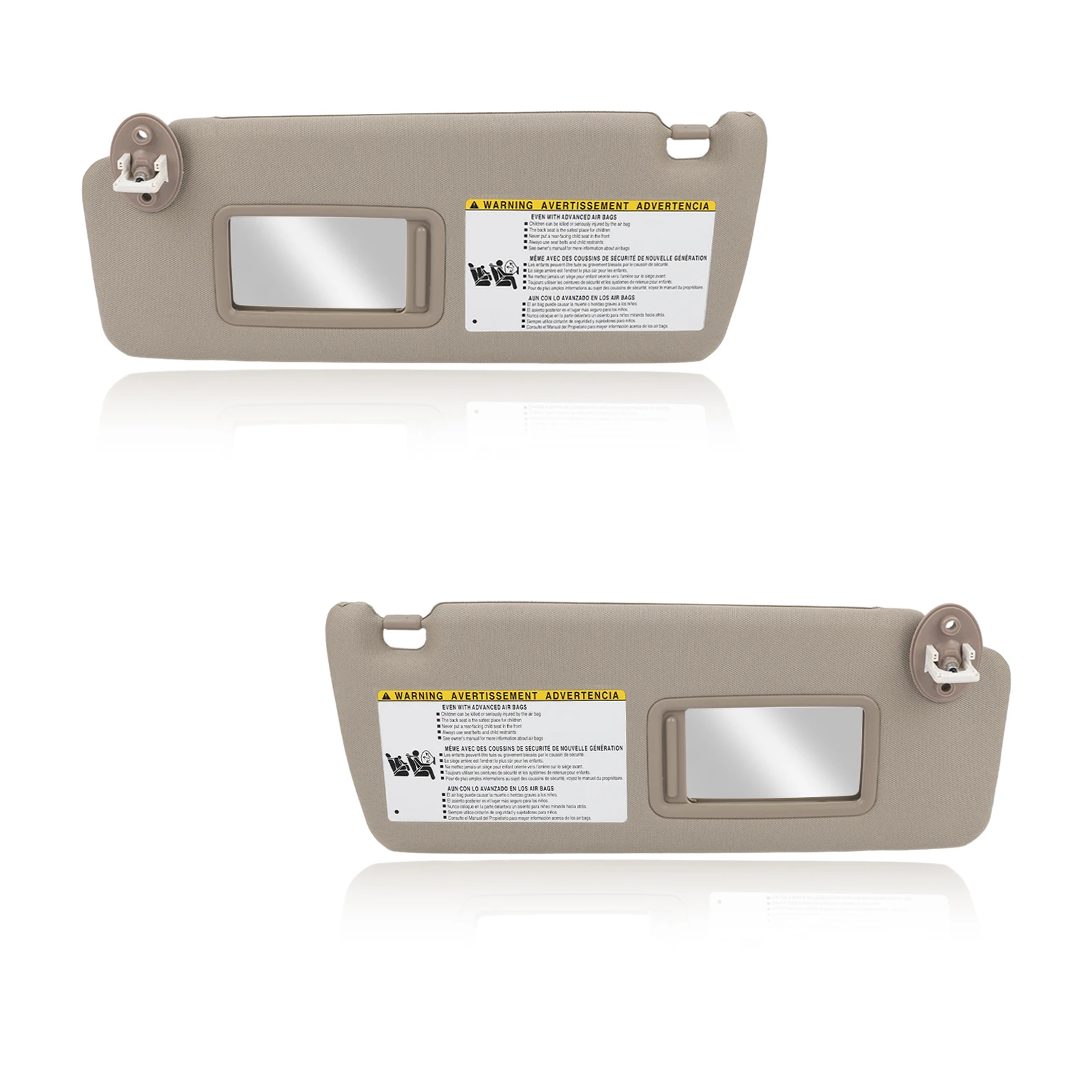 Left & Right Side Sun Visor Compatible with Toyota 4runner 2010-2023 Replacement for 74320-35A91-E1 74310-35B01-E1 (Beige)
Left & Right Side Sun Visor Compatible with Toyota 4runner 2010-2023 Replacement for 74320-35A91-E1 74310-35B01-E1 (Beige)