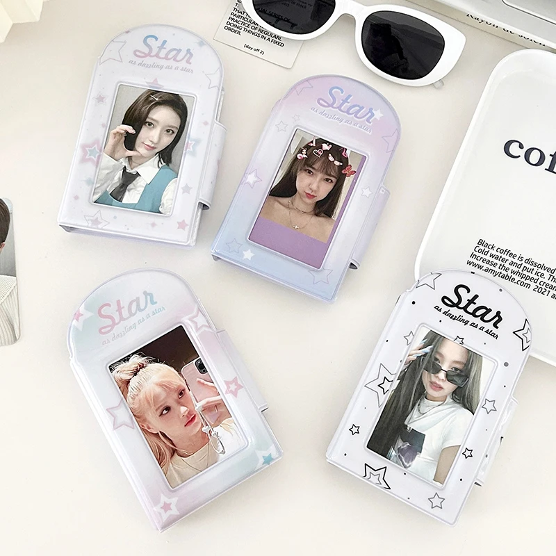 INS 3 Inch Photocard Holder Printing Hollow Photo Album 32 Pockets Kpop Card Binder Mini Idol Pictures Storage Case Collect Book
INS 3 Inch Photocard Holder Printing Hollow Photo Album 32 Pockets Kpop Card Binder Mini Idol Pictures Storage Case Collect Book