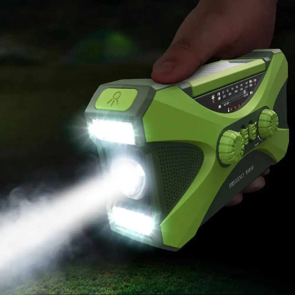 Hand Crank Emergency Radio Reading Lamps High Brightness AM/FM/WB Weather Radio Safety Portable Wireless Speaker Outdoor Camping
Hand Crank Emergency Radio Reading Lamps High Brightness AM/FM/WB Weather Radio Safety Portable Wireless Speaker Outdoor Camping