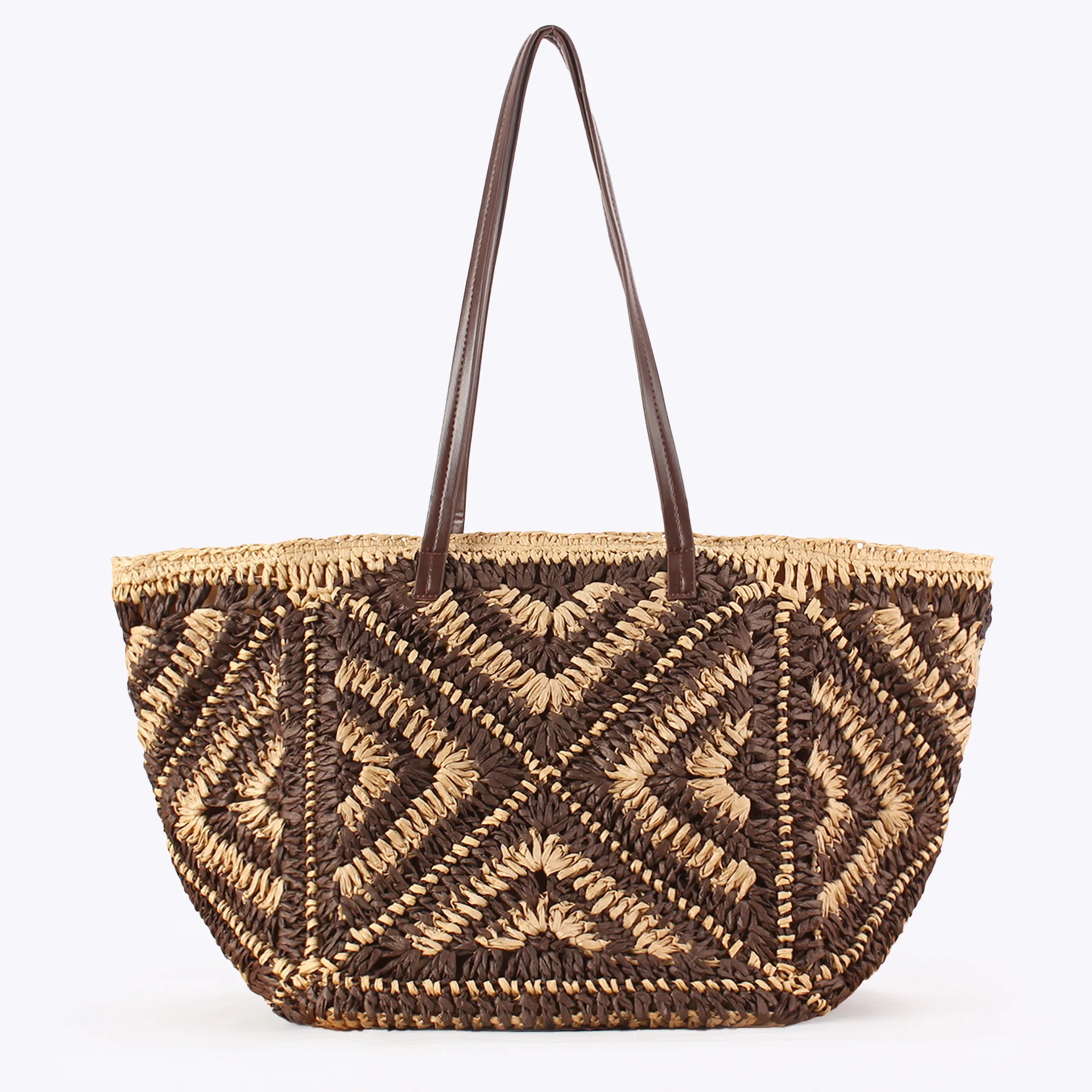 Summer Striped Straw Bag Large Capacity Woven Tote Bags for Women Shoulder Bag NEW Bohemian Beach Bucket Bags Shopping Handbag
Summer Striped Straw Bag Large Capacity Woven Tote Bags for Women Shoulder Bag NEW Bohemian Beach Bucket Bags Shopping Handbag