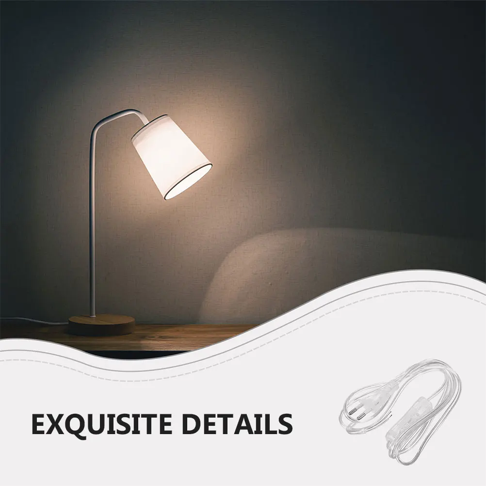 2pcs Transparent Switch Power For Diy Lamp Desk Lamp Replacement Light Power Cable Extension Cord With On Off Switch Pendant
2pcs Transparent Switch Power For Diy Lamp Desk Lamp Replacement Light Power Cable Extension Cord With On Off Switch Pendant